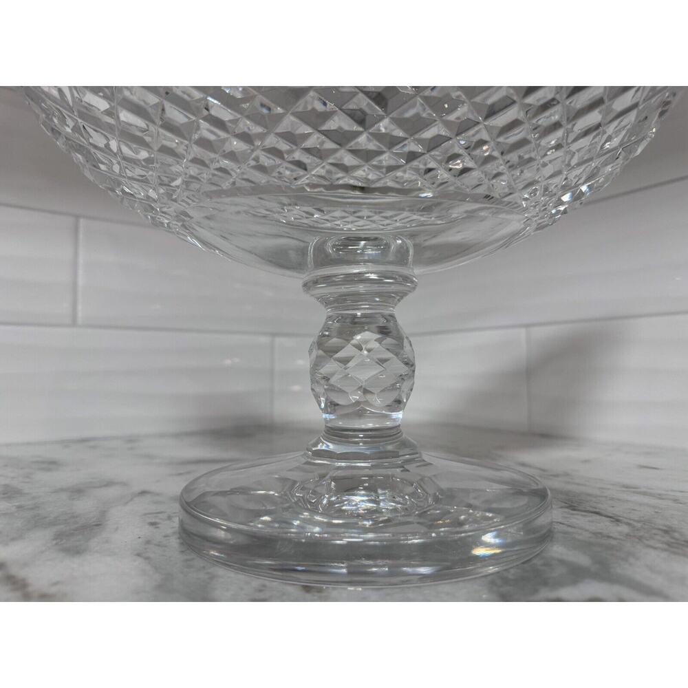 Waterford Prestige Collection Crystal Compote Centerpiece Boat Bowl 13” - Picture 6 of 13